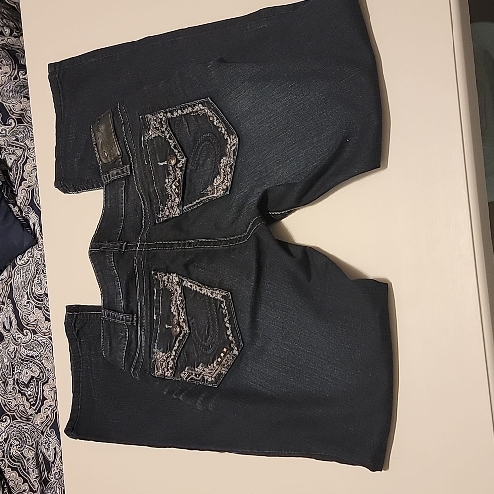 Womens Silver Suki, Super Stretch, Slim Boot Jeans.  30x31
